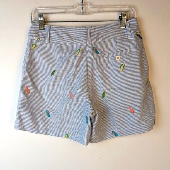 J.G. Hook Flip Flops Seersucker Shorts / 4 - Picture 2 of 3